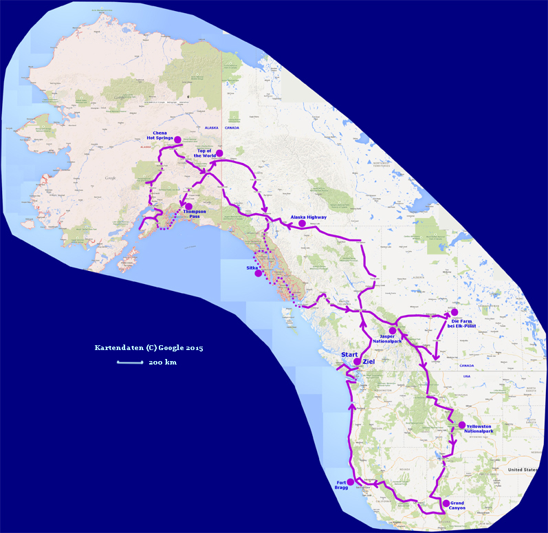 Reiseroute